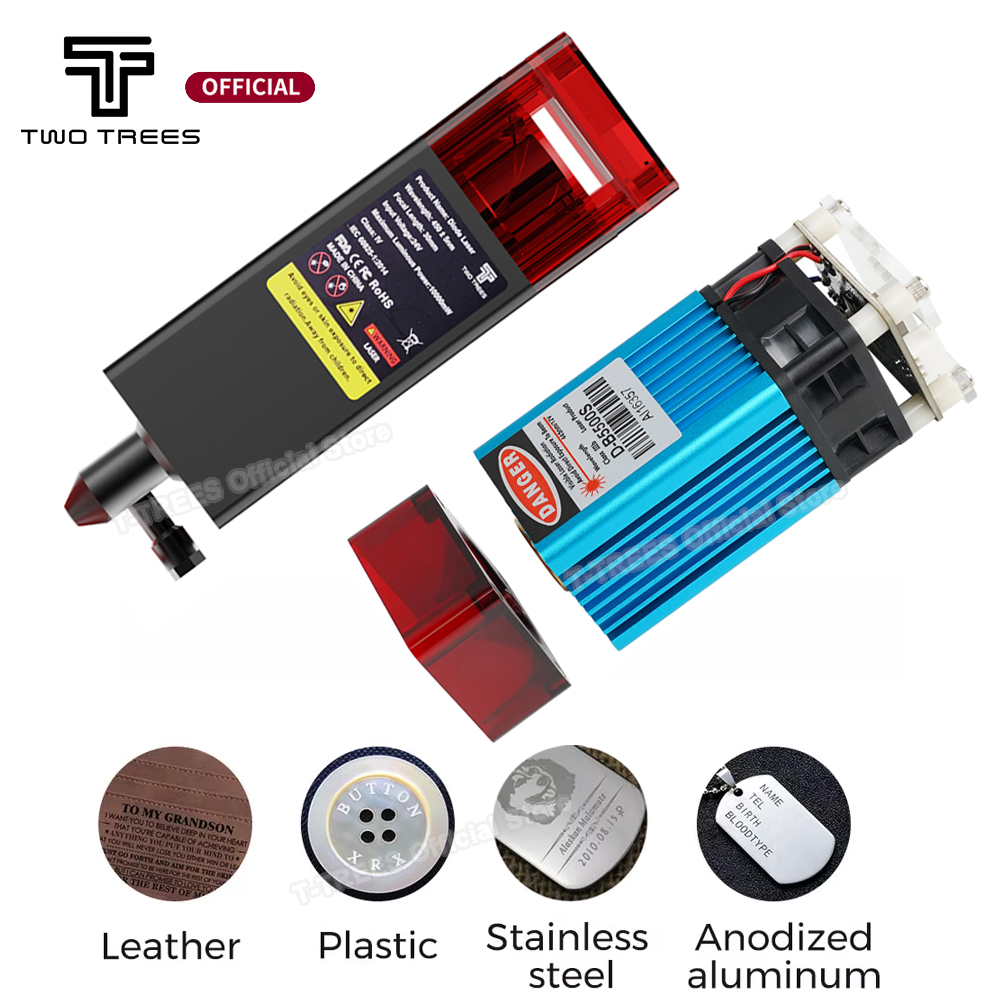 Metal Laser Cutter Head - Twotrees 80W Laser Head For Engraving