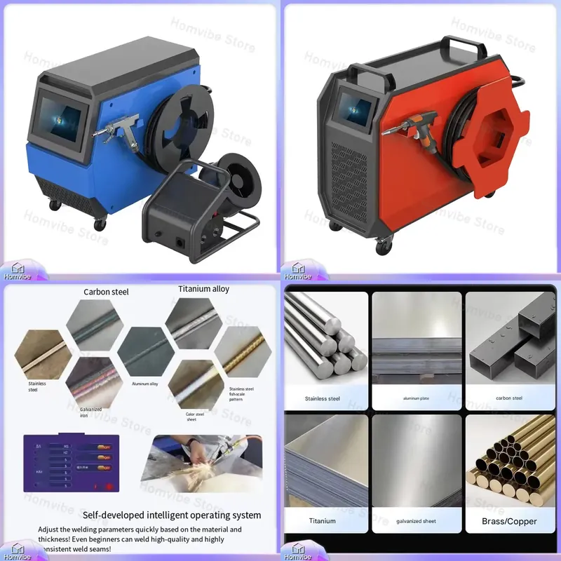 Industrial Laser Repair - Four-in-One Air-Cooled Laser Welding Machine Handheld