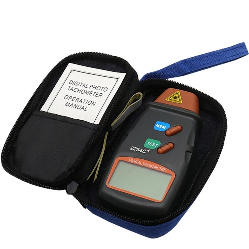 Industrial Laser Tachometer - Digital Laser Tachometer Non Contact RPM