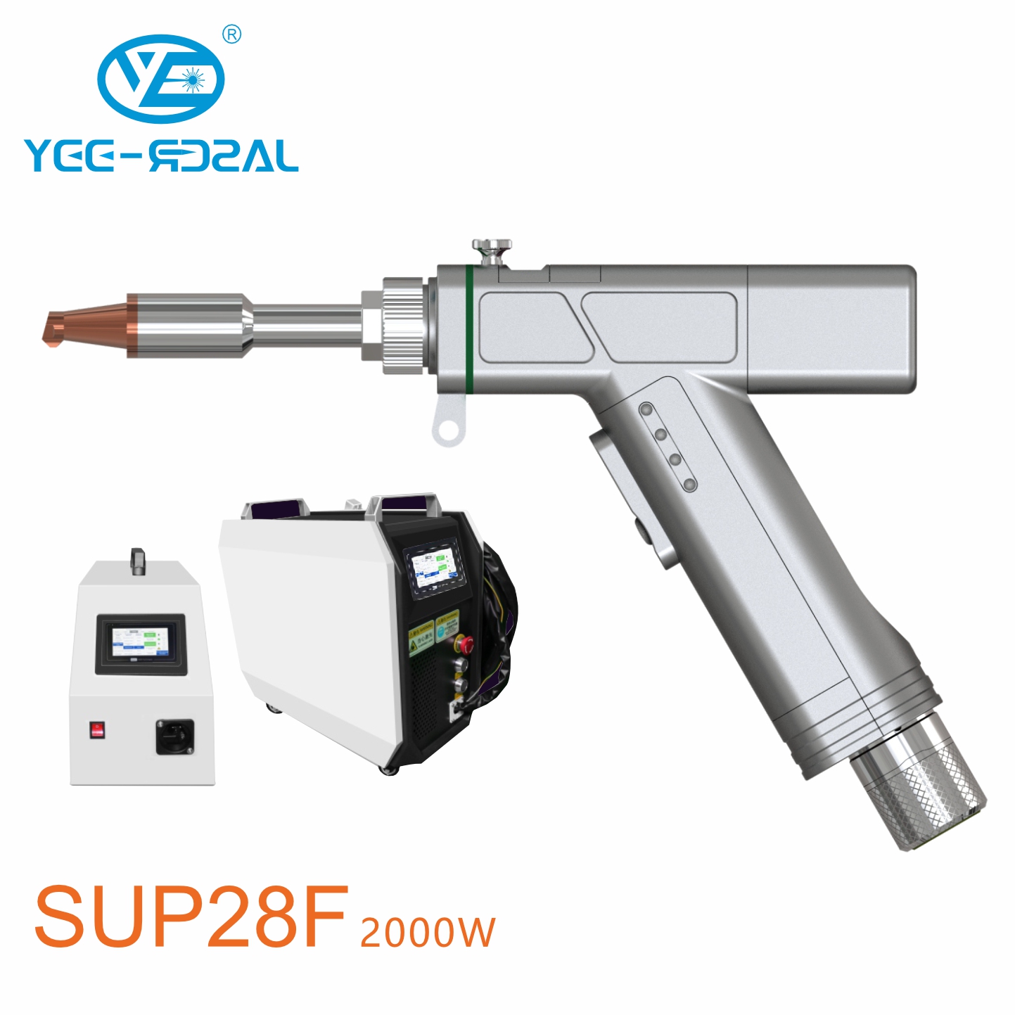 Industrial Grade Laser Welder - NEW 2000W SUP28T Handheld Laser Air