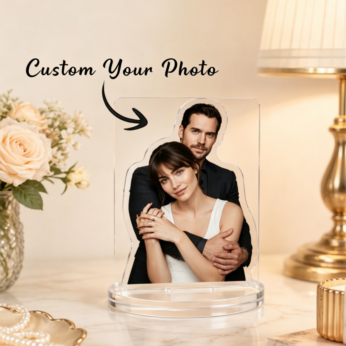 Industrial Laser Power - Custom Acrylic Character Portrait Decor –