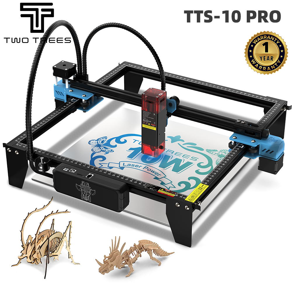 Industrial Laser Printing Machine - TWOTREES TTS-10 Pro Laser Engraver Stainless