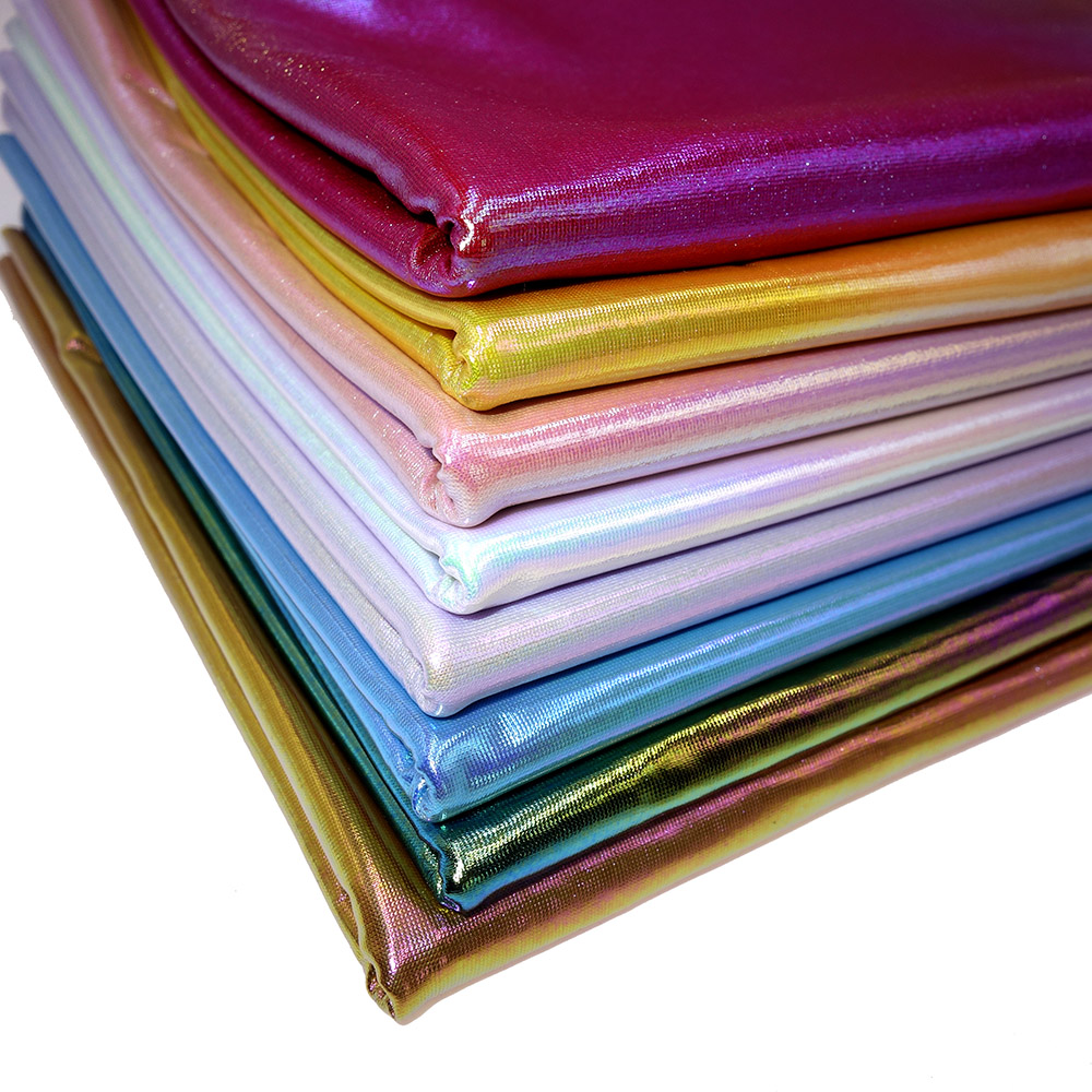 Industrial Laser Welding - High Stretch Laser Bronzing Spandex Fabric