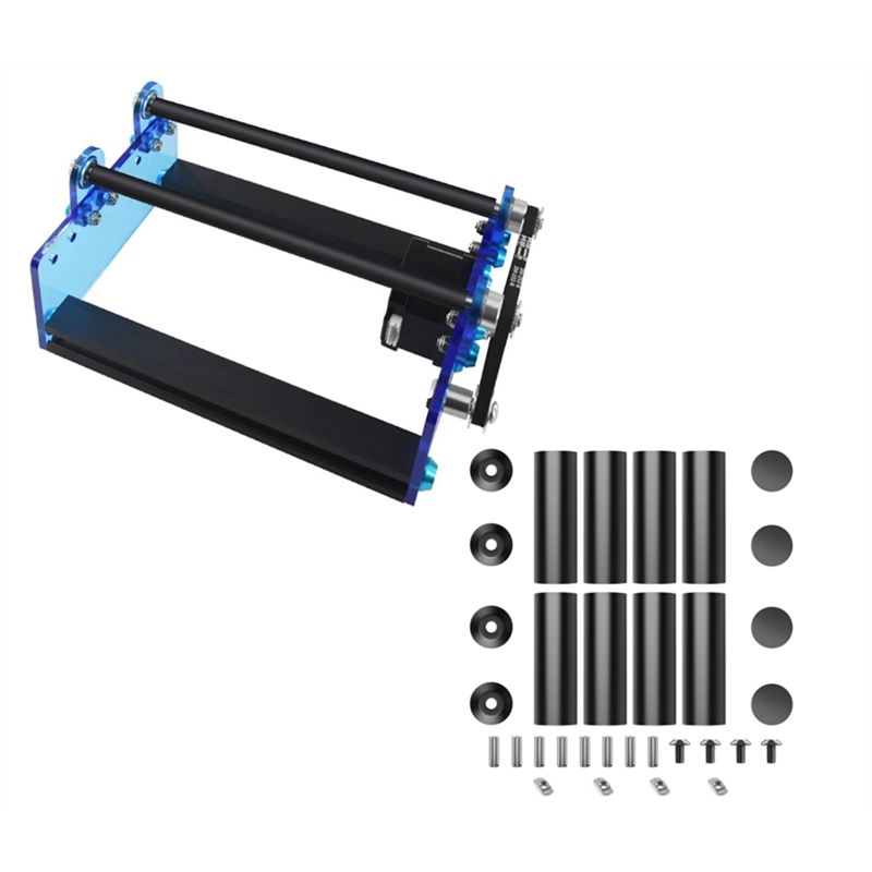 Rotary Axis Laser Engraver - B17C For Engraving Cylindrical Objects Y-Axis