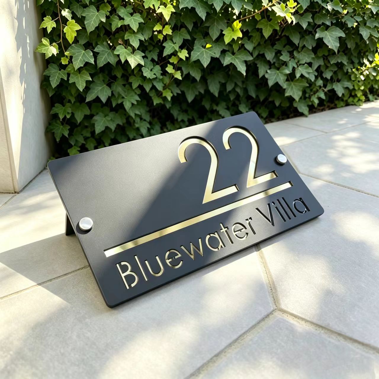 Industrial Laser Power - Custom Acrylic Laser-Cut Signs, Outdoor House