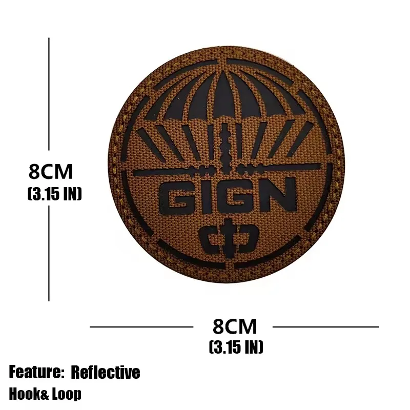 France GIGN Tactical Patches L - Industrial Laser Welding recension och pris