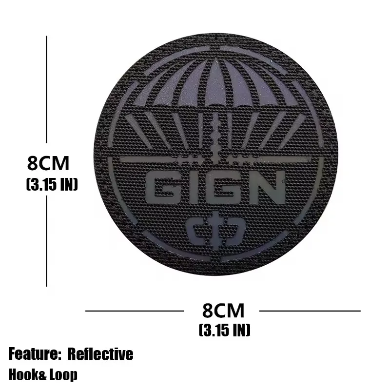 France GIGN Tactical Patches L - Industrial Laser Welding recension och pris