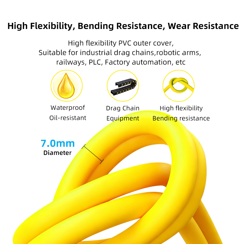 Cat6A Industrial Ethernet Cabl - Drag Chain Cnc recension och pris