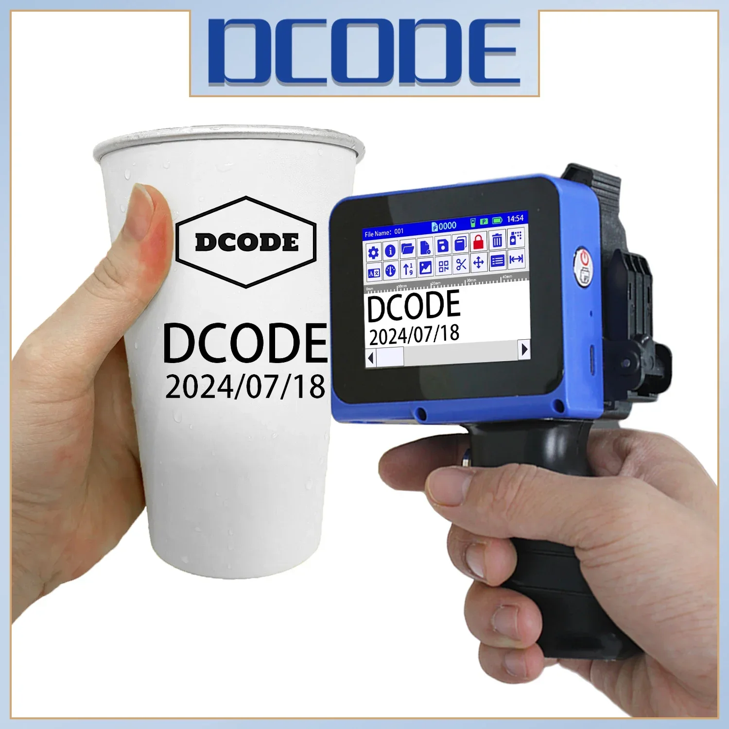 DCODE DC12 Portable Mini Split - Industrial Laser Printing Machine recension och pris