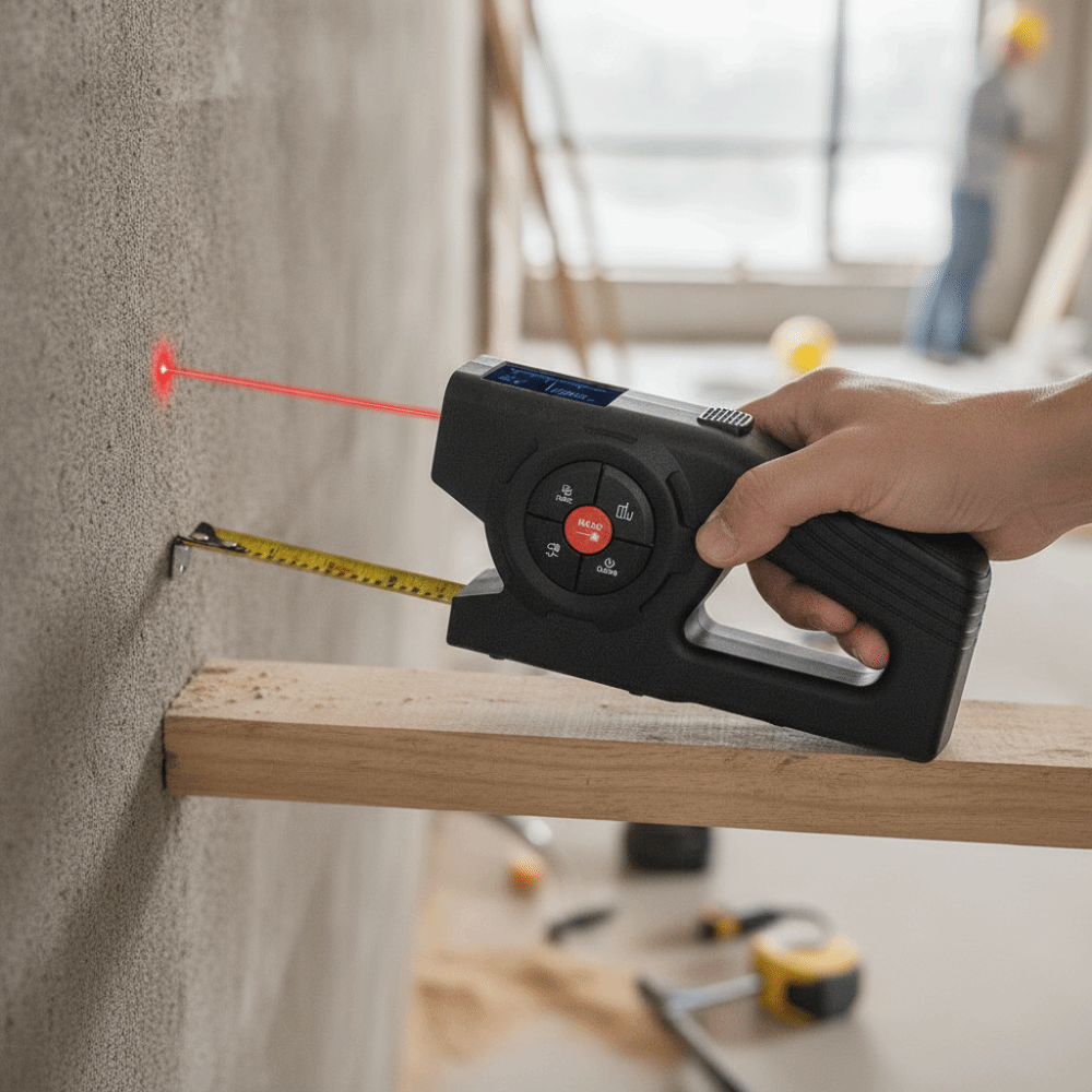 3-in-1 Laser Tape Measure Retr - Industrial Laser Distance Sensor recension och pris