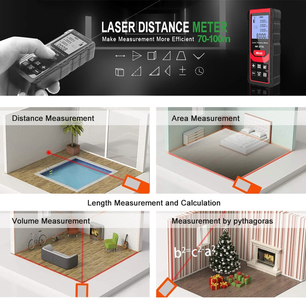 Noyafa NF-271 Laser Distance M - Industrial Laser Training recension och pris