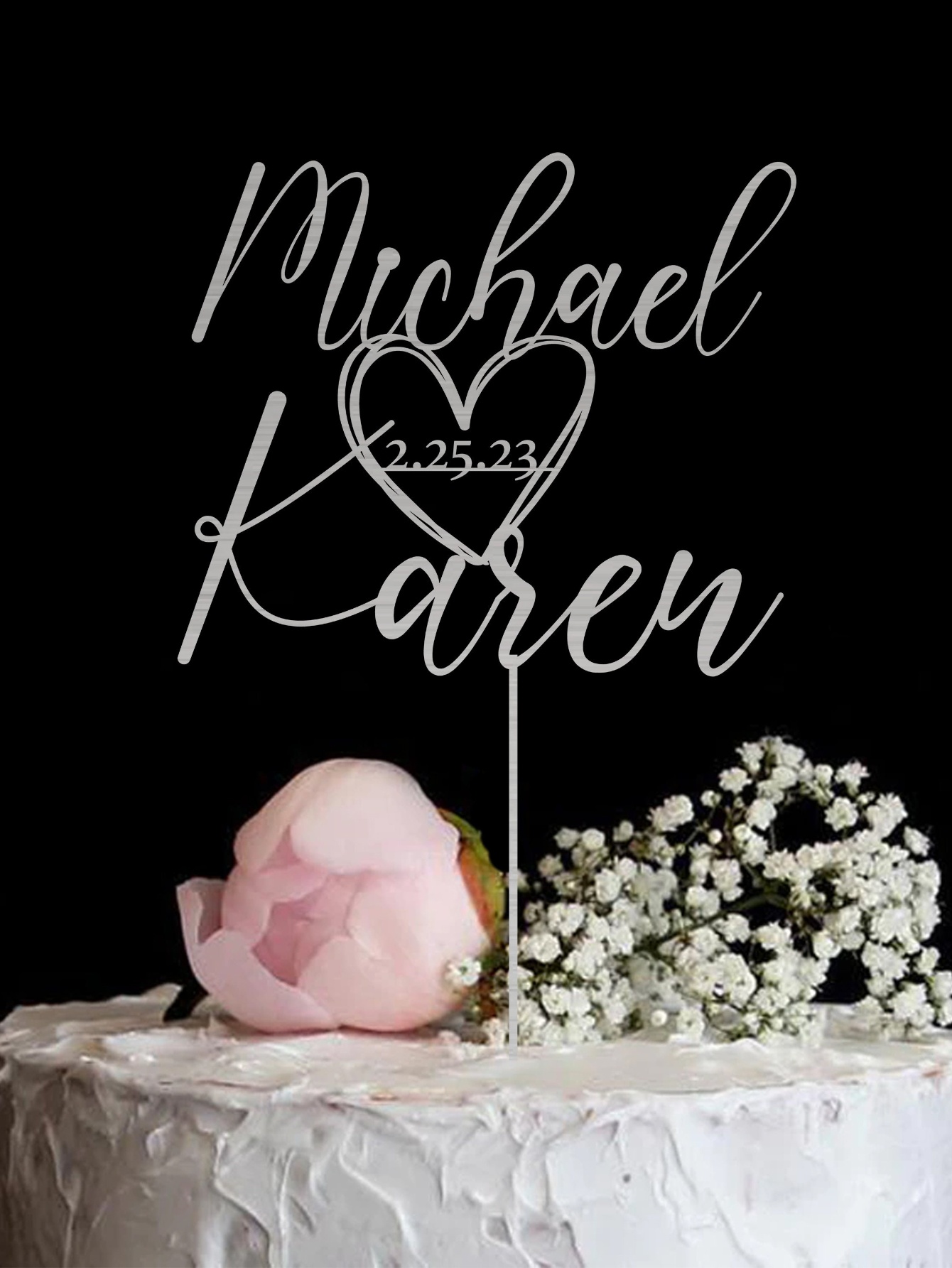 Custom Cake Topper - 1PC Perso - Industrial Laser Power recension och pris