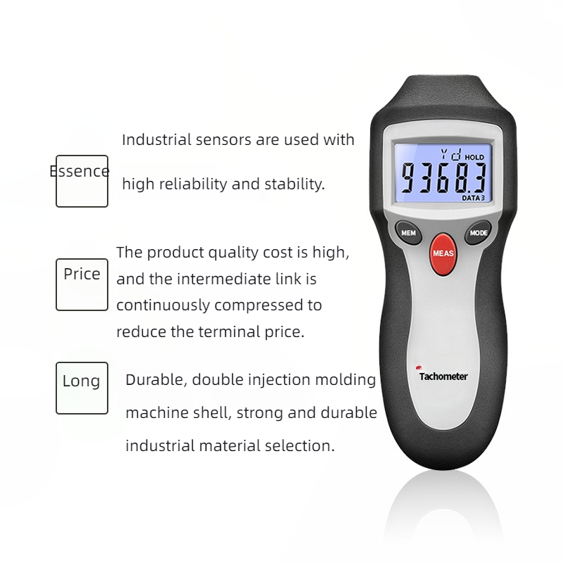 Handheld Non-Contact Digital T - Industrial Laser Tachometer recension och pris