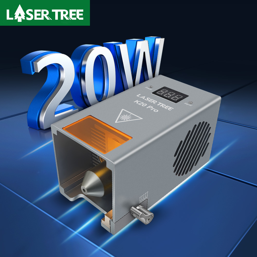 LASER TREE 20W Optical Power L - Metal Laser Cutter Head recension och pris