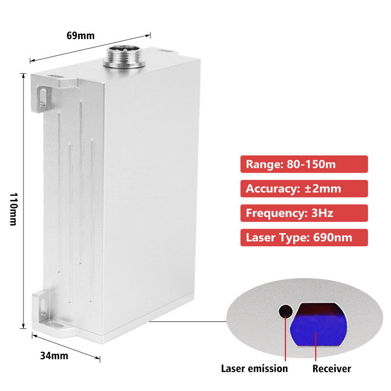 NEW IP67 Tunnel Survey Industr - Industrial Laser Distance Sensor recension och pris