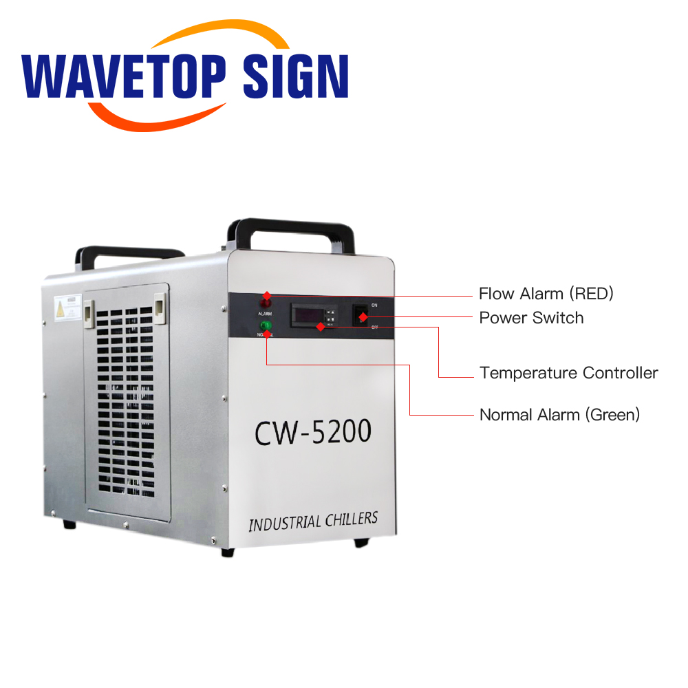 WaveTopSign CW-5200 Industrial - Laser Industrial Chiller recension och pris