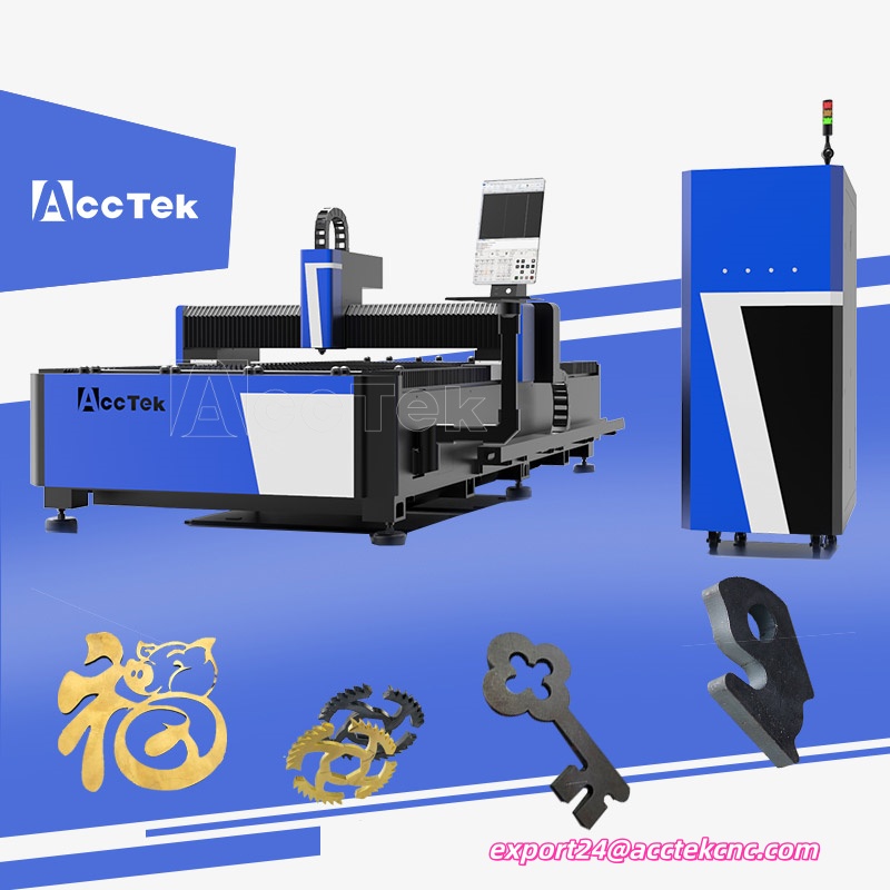 CNC 1500W Sheet Metal Fiber La - Industrial Laser Cutting Machine Price recension och pris
