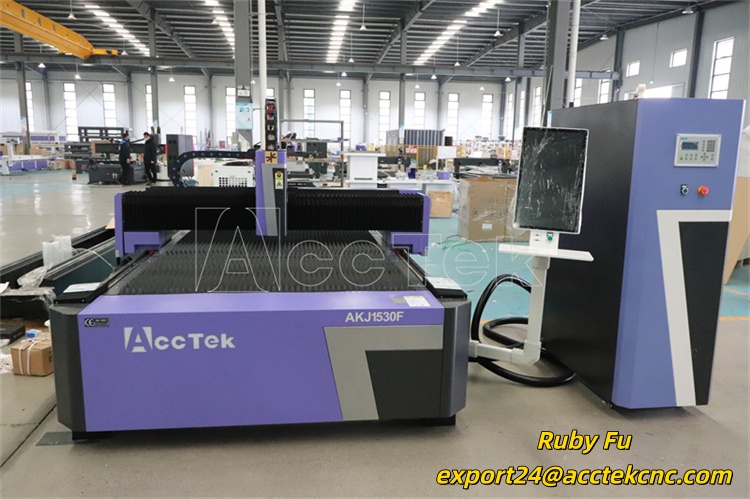 CNC 1500W Sheet Metal Fiber La - Industrial Laser Cutting Machine Price recension och pris