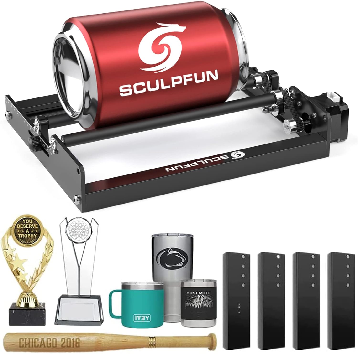 SCULPFUN Laser Rotary Roller L - Rotary Axis Laser Engraver recension och pris