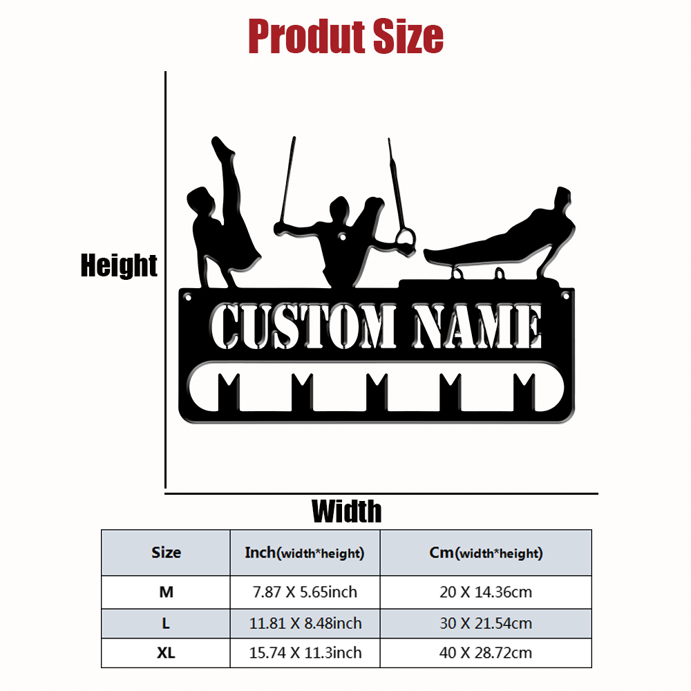1pc Custom Fitness Metal Medal - Industrial Laser Power recension och pris