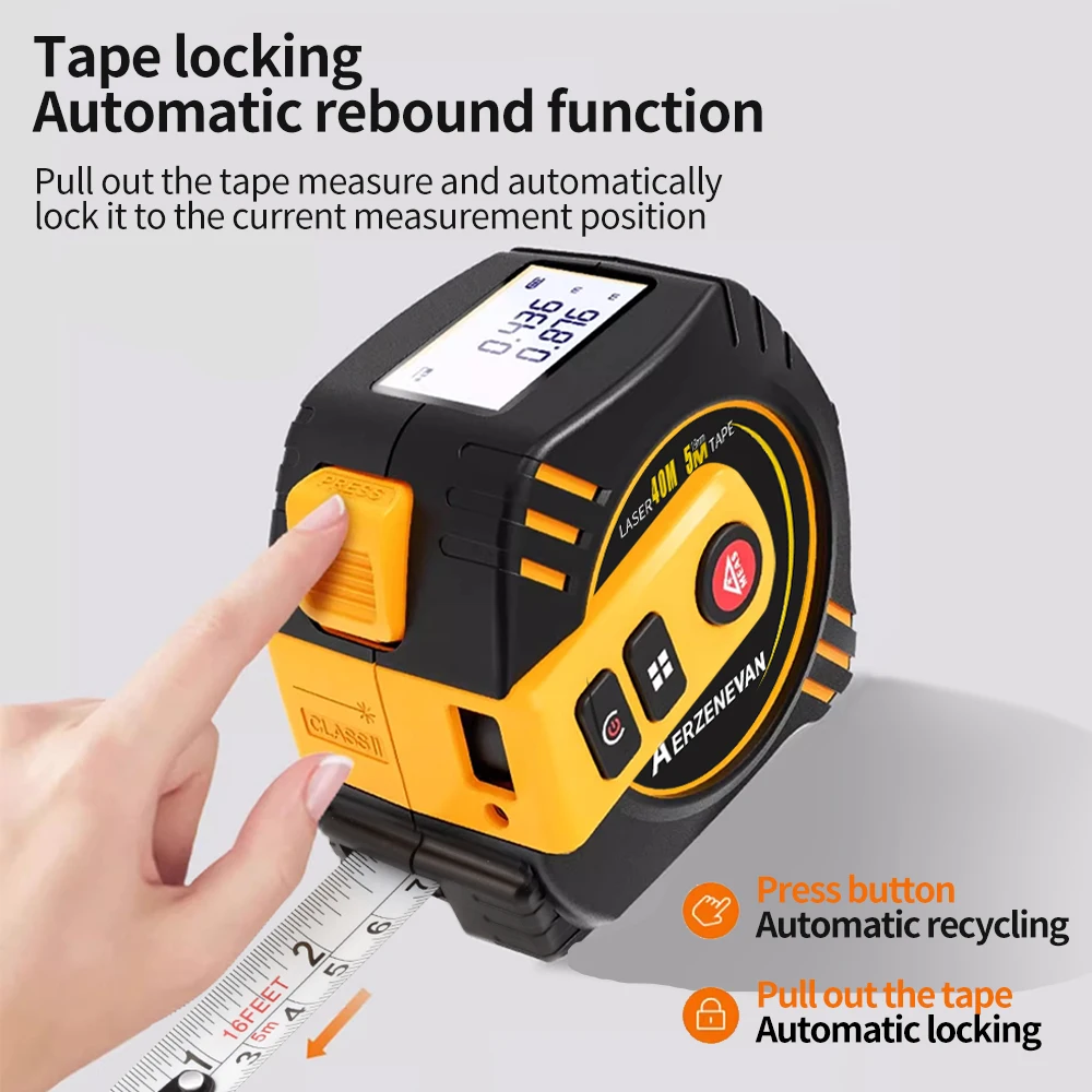 80m Laser Tape Measure Tape Me - Industrial Laser Training recension och pris