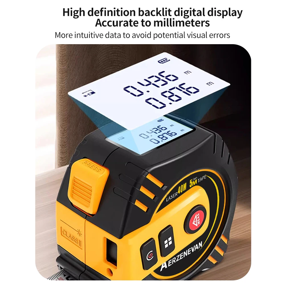 80m Laser Tape Measure Tape Me - Industrial Laser Training recension och pris