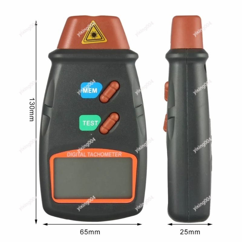 Digital Laser Speed Tester, Po - Industrial Laser Tachometer recension och pris