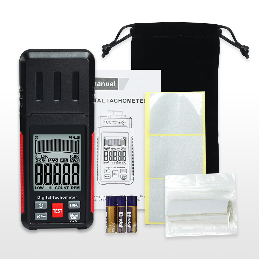 Digital High-Precision Tachome - Industrial Laser Tachometer recension och pris