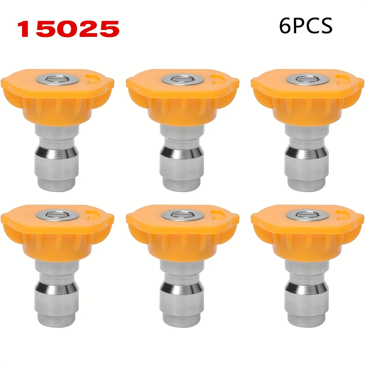 6‑Pack Stainless Steel Pressur - Laser Nozzle Ceramic recension och pris