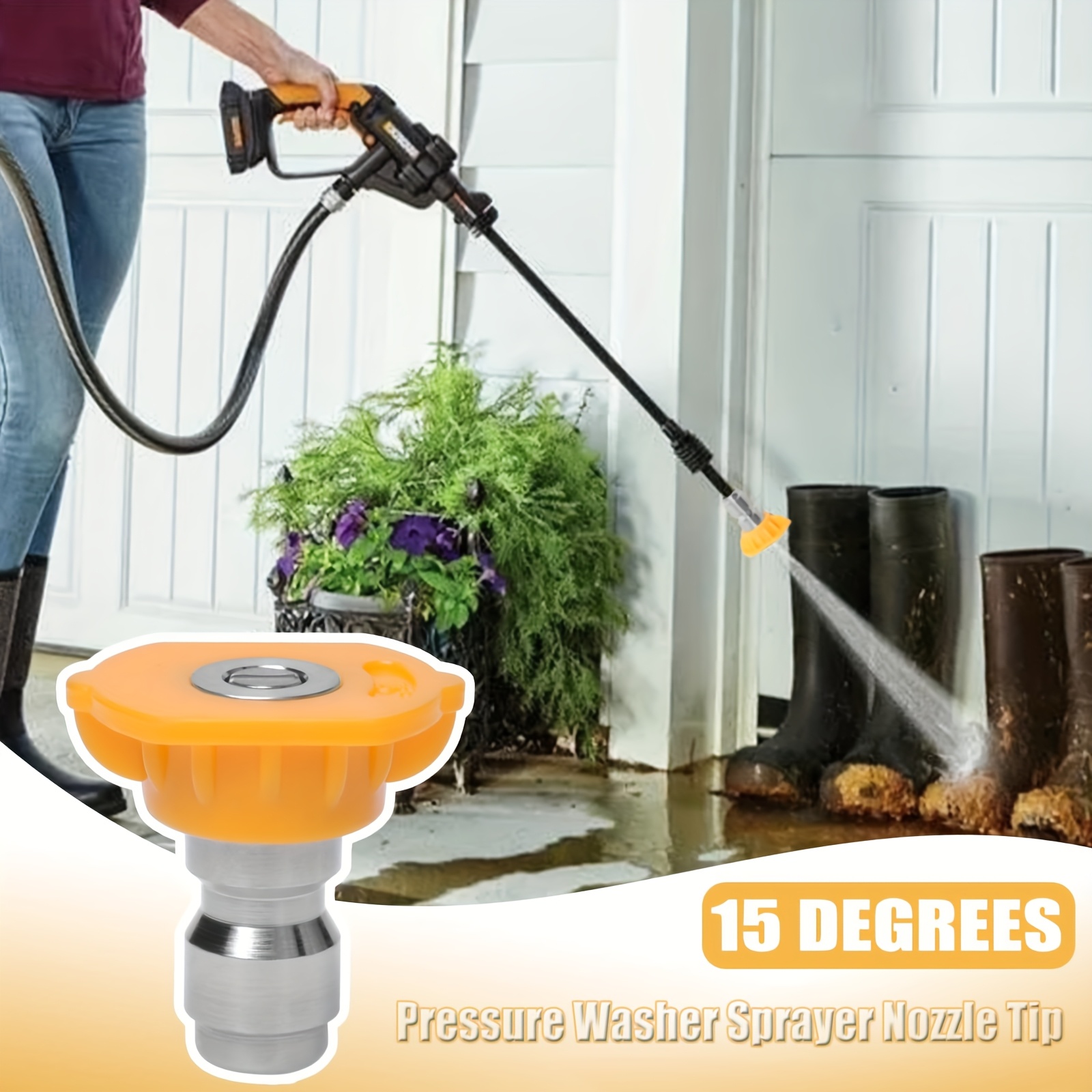 6‑Pack Stainless Steel Pressur - Laser Nozzle Ceramic recension och pris