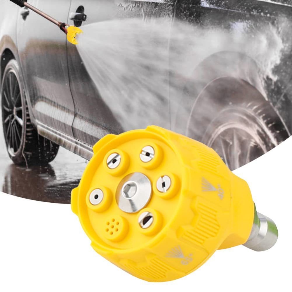New 6in1 Pressure Washer Nozzl - Laser Nozzle Ceramic recension och pris