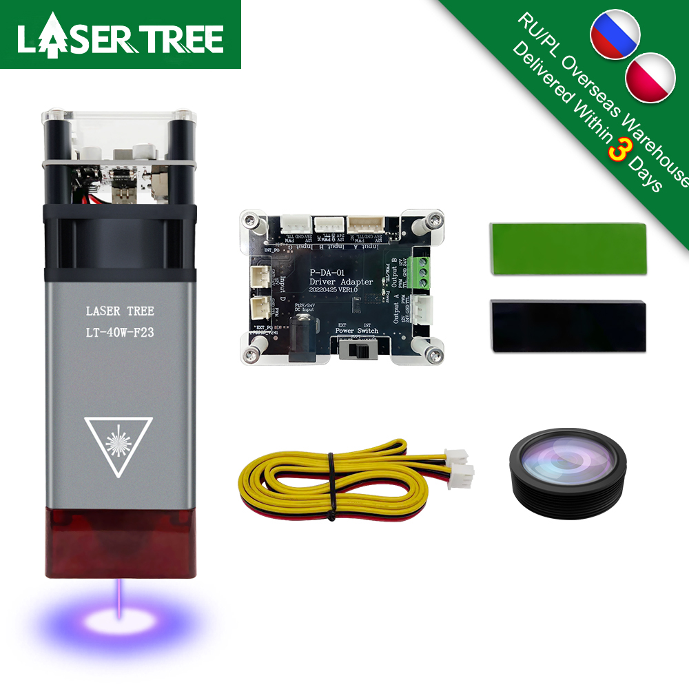 LASER TREE 20W 10W 5W Optical  - Metal Laser Cutter Head recension och pris