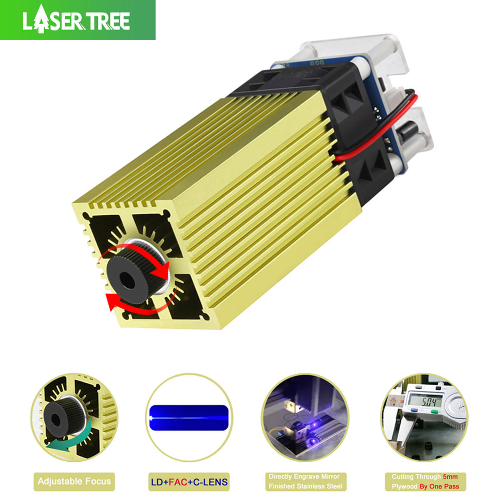 LASER TREE 4W 5W Laser Module  - Metal Laser Cutter Head recension och pris