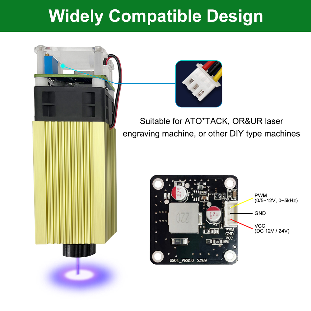 LASER TREE 4W 5W Laser Module  - Metal Laser Cutter Head recension och pris