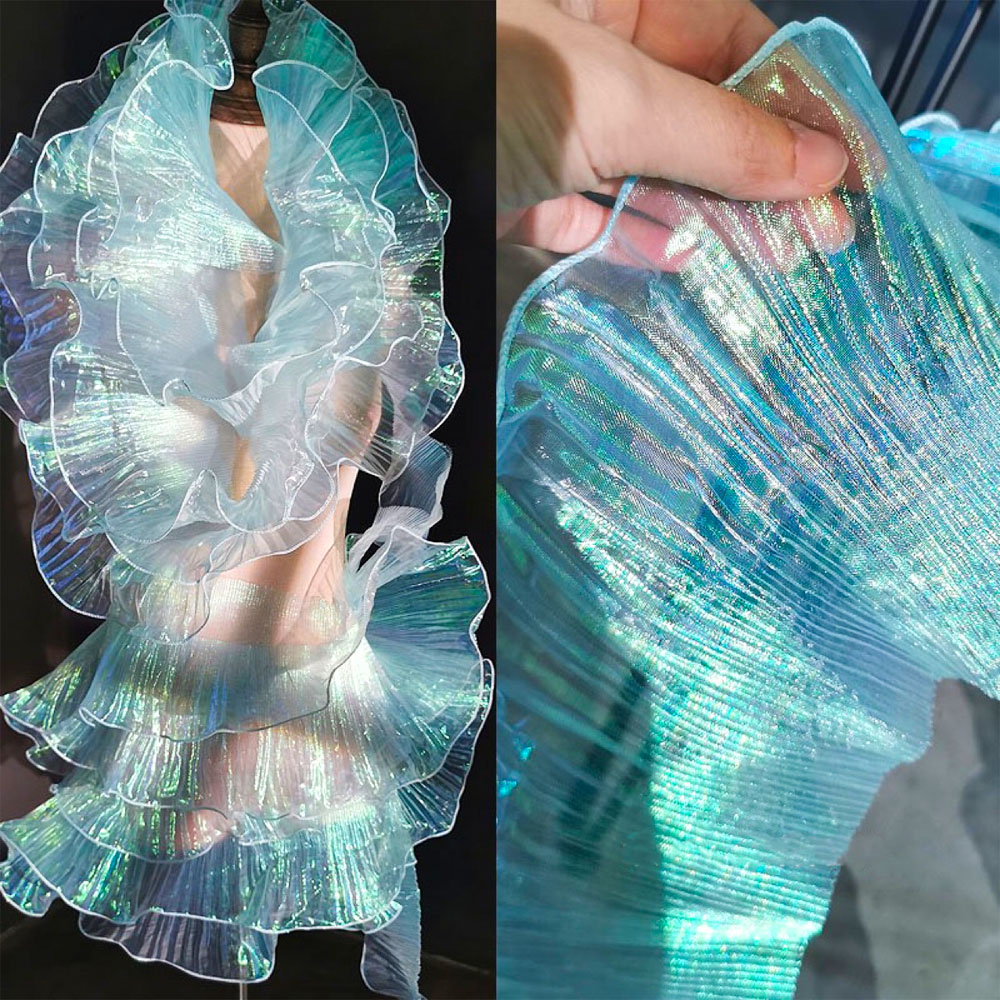 Lace Trim Organza Fabric Merma - Industrial Laser Welding recension och pris