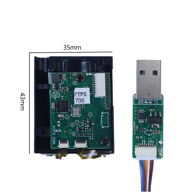 TOF Laser Distance Sensor Modu - Industrial Laser Measuring Device recension och pris