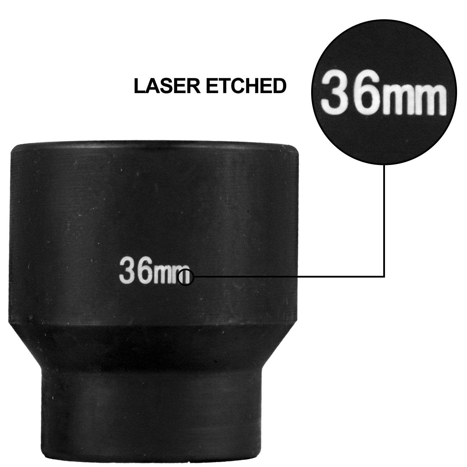 Metric Impact Socket Set, CR-V - Industrial Laser Repair recension och pris