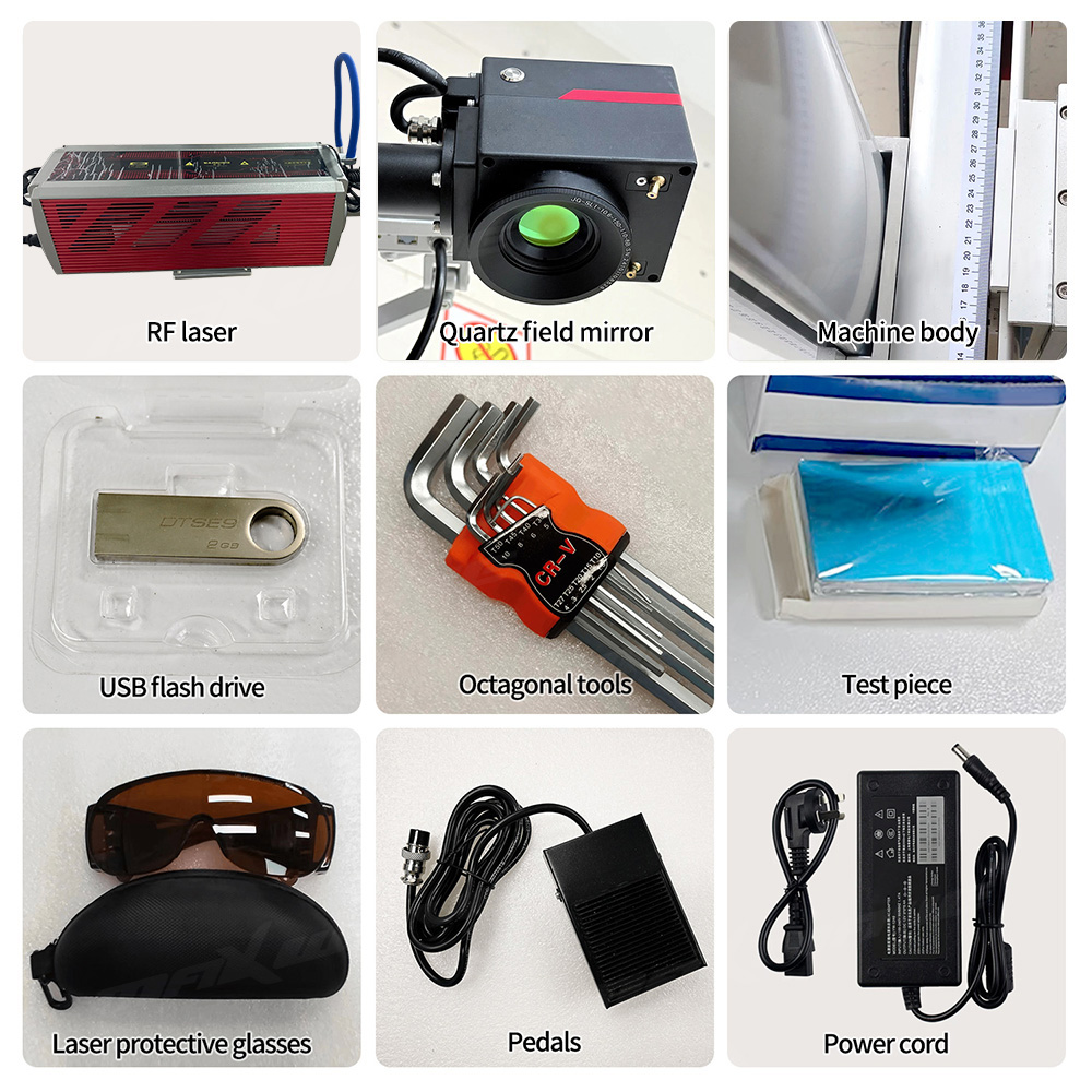 Versatile CO2 Flying Laser Mar - Industrial Laser Printing Machine recension och pris