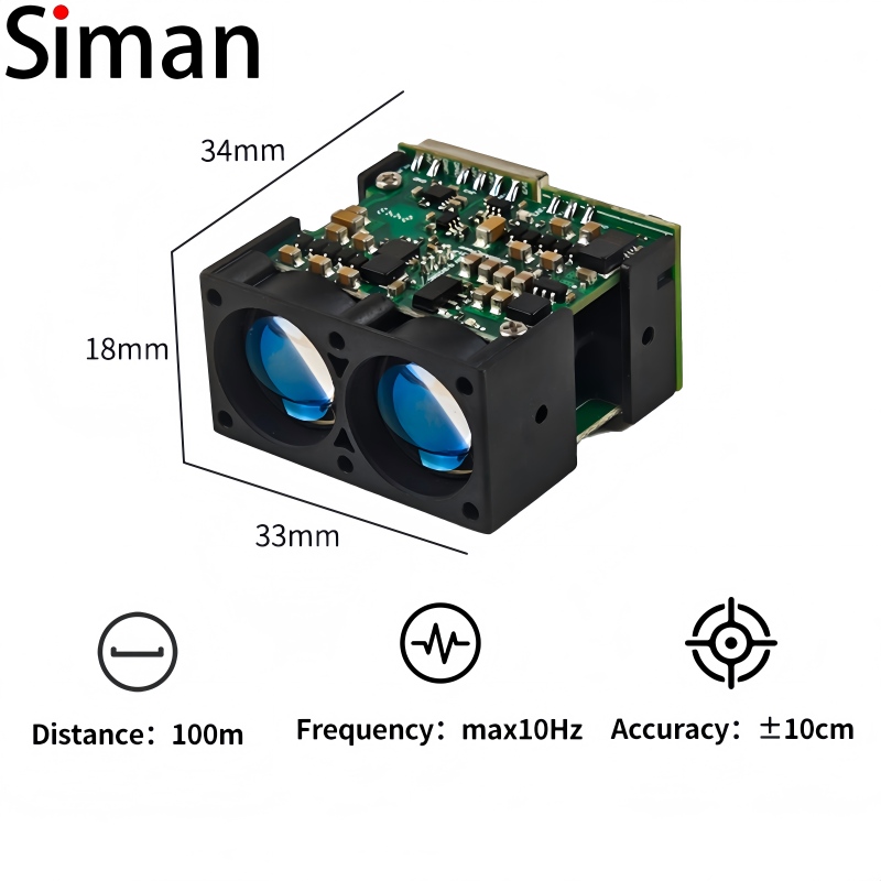 High-Accuracy Class1 Laser Ran - Industrial Laser Distance Sensor recension och pris