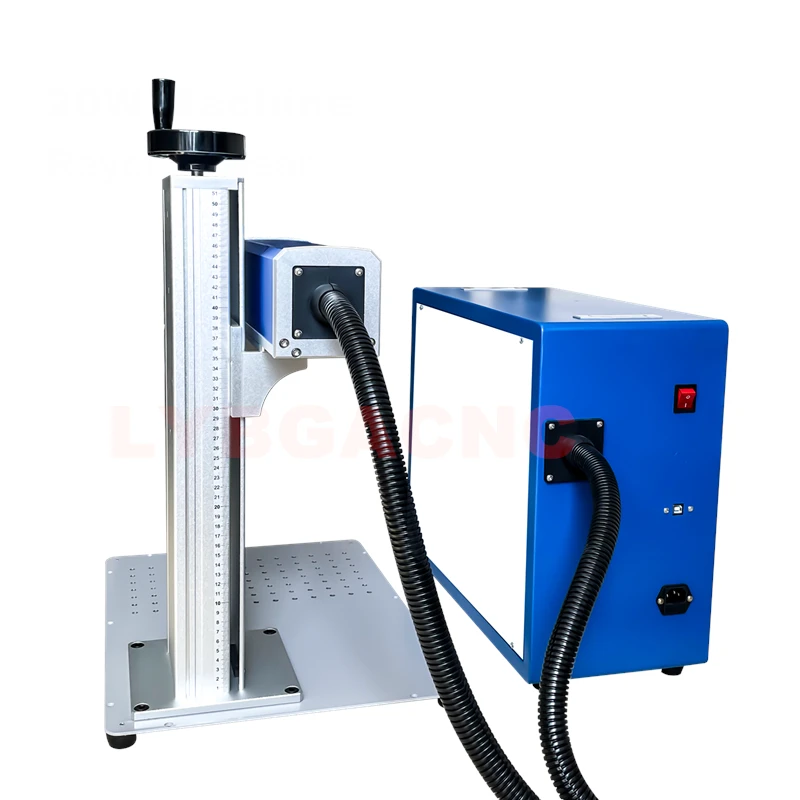 50W Fiber Laser 30W Metal Mark - Rotary Axis Laser Engraver recension och pris