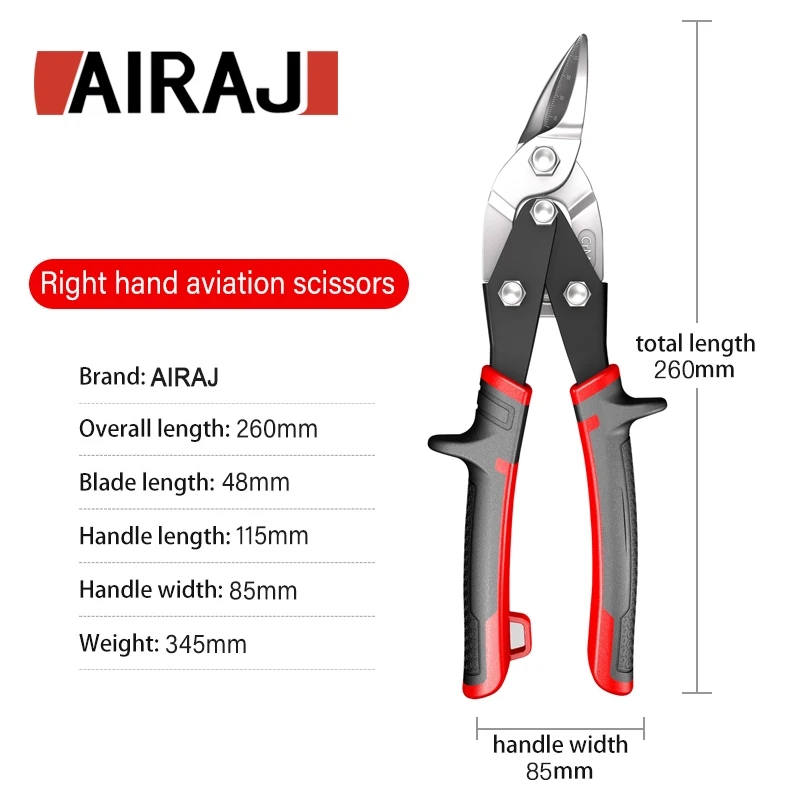 AIRAJ  Aviation Scissor Tin Sn - Industrial Laser Cutter For Metal recension och pris