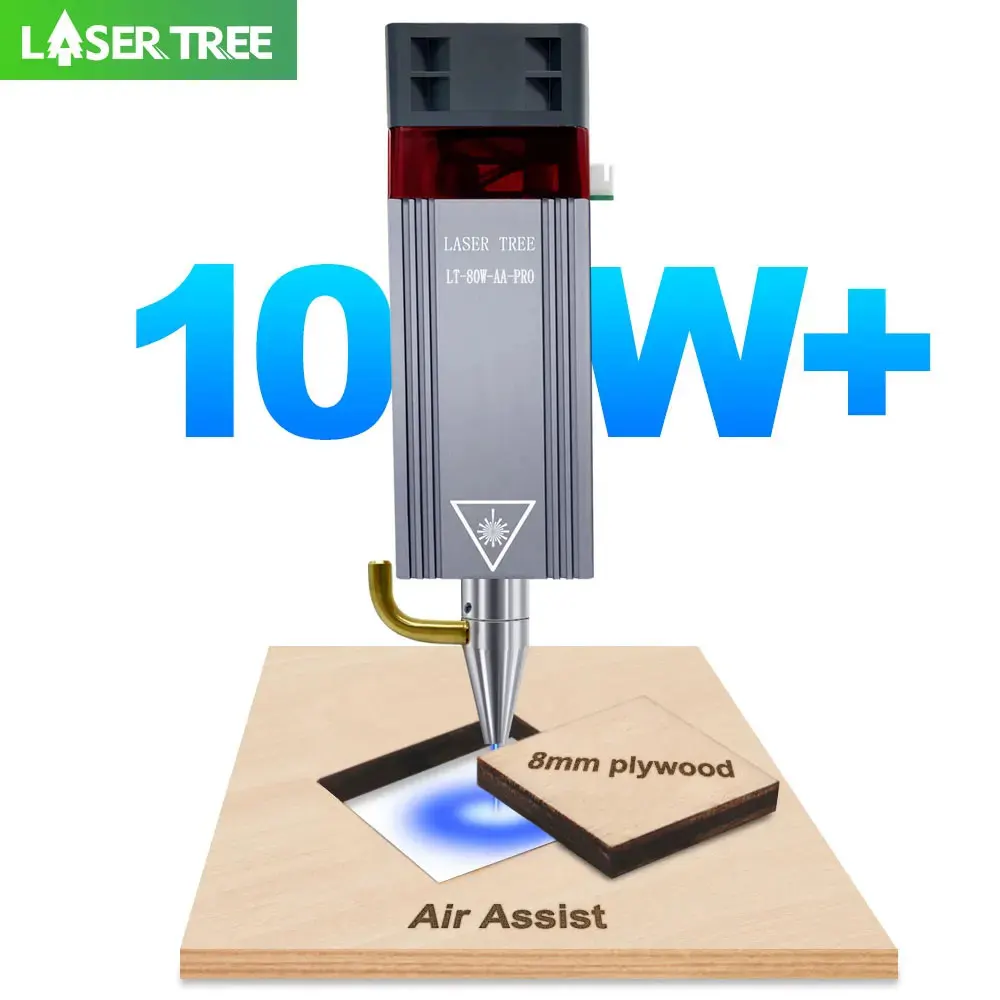 LASER TREE 10W Optical Power 8 - Metal Laser Cutter Head recension och pris
