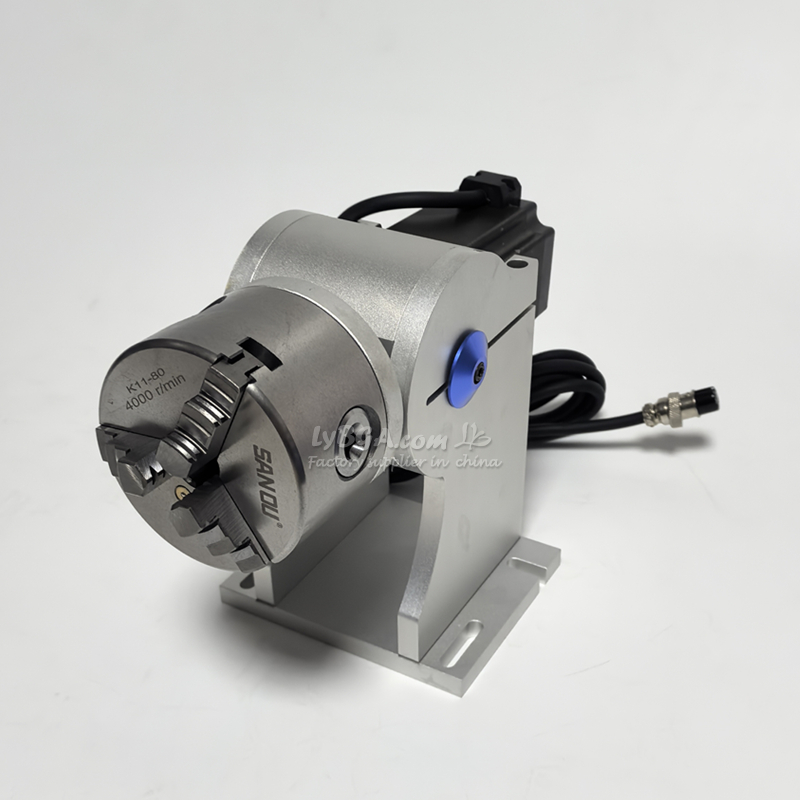 New D80 80mm Chuck A Axis Nema - Rotary Axis Laser Engraver recension och pris