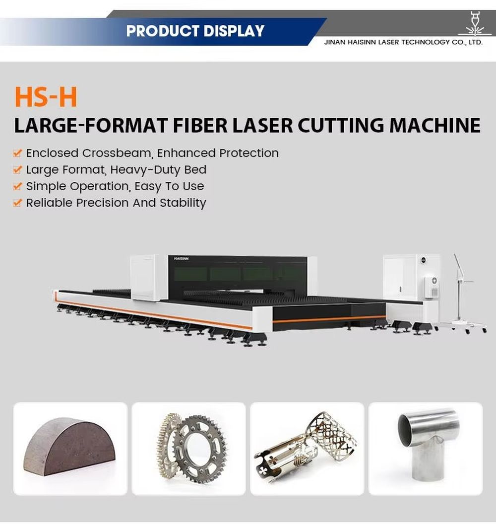 China High Power New Format Au - Industrial Laser Cutting Machine Price recension och pris